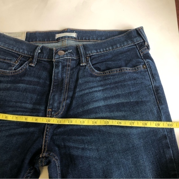 Abercrombie & Fitch Men’s Stretch Slim Straight Denim Jeans Size 31Wx32L - Picture 12 of 13